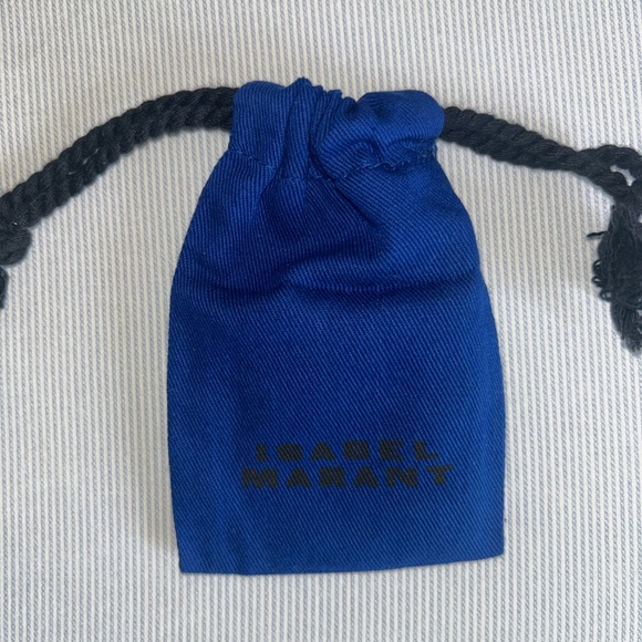 NEW Isabel Marant Silver Engraved Necklace - Picture 4 of 4